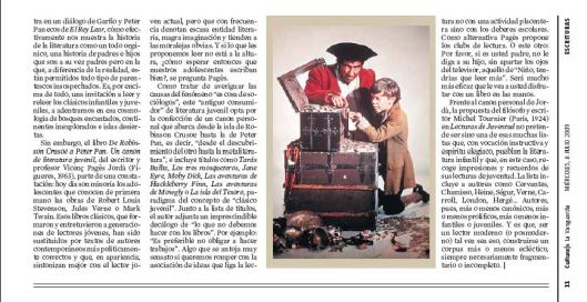 Eva Muñoz La Vanguardia Culturas Seth Lerer La magia de los libros infantiles Artículo