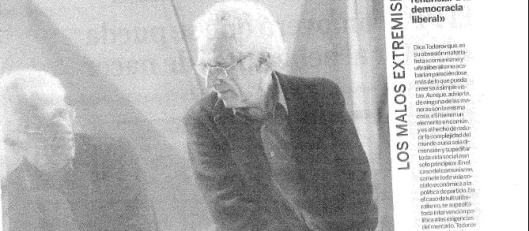 Eva Muñoz La Razón Entrevista Todorov