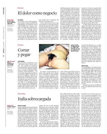 Eva Muñoz La Vanguardia Culturas Darian Leader La moda negra Libro Reseña