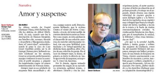 Eva Muñoz La Vanguardia Cultura/s Glattauer Novela Reseña
