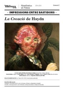 Impressions entre bastidors_La Creació de Haydn en blog Eva Muñoz