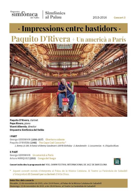 Paquito D'Rivera en blog Eva Muñoz