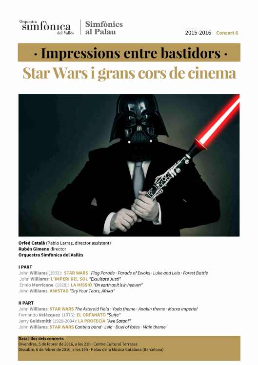 Simfònics al Palau Star Wars en blog Eva Muñoz